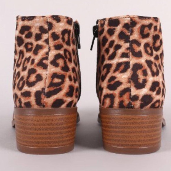 Leopard Print Ankle Booties....Brand new. - Picture 5 of 5